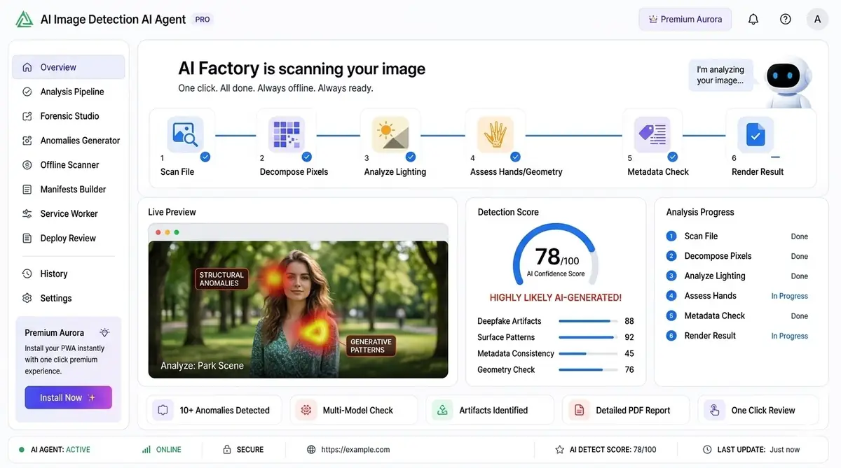 AI SaaS learning dashboard — example of the AI tool dashboard software